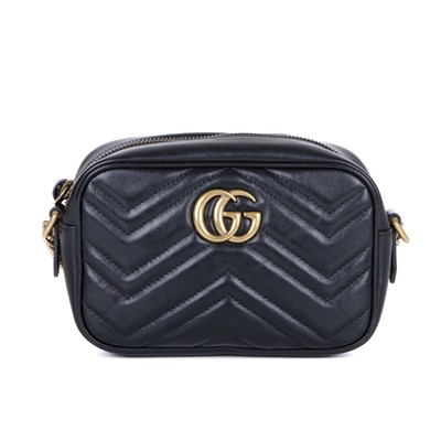 Lot 349 - Gucci, a Mini Matelasse Marmont camera handbag,...