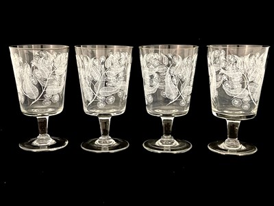 Lot 758 - Michael Harris for Chance Glass, a set of four...