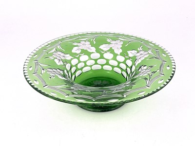 Lot 674 - Stevens and Williams, an intaglio flash cut...