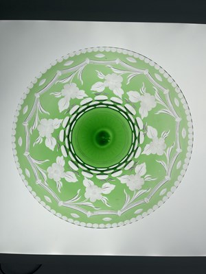 Lot 674 - Stevens and Williams, an intaglio flash cut...