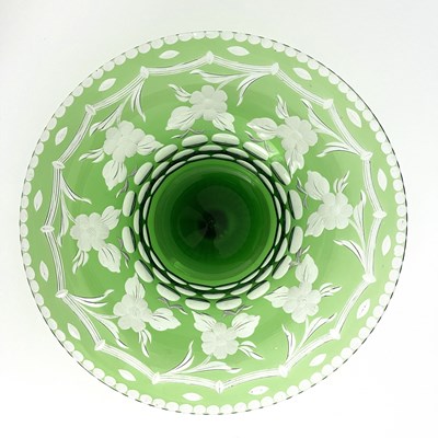 Lot 674 - Stevens and Williams, an intaglio flash cut...