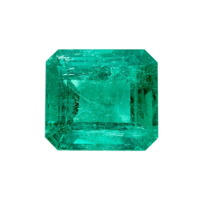 Lot 45 - An impressive Colombian emerald, of 9.44ct