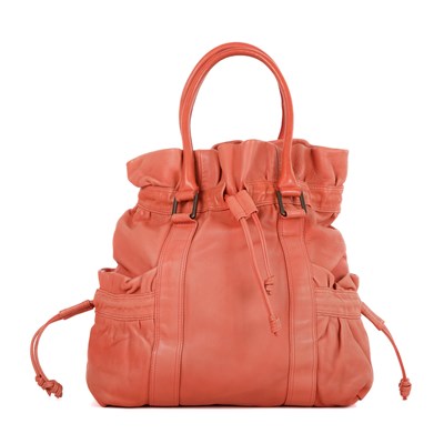 Lot 442 - Mulberry, a peach leather handbag, crafted...