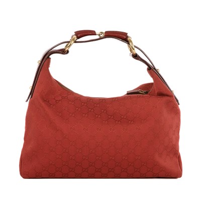 Lot 355 - Gucci, a Horsebit hobo handbag, crafted from...