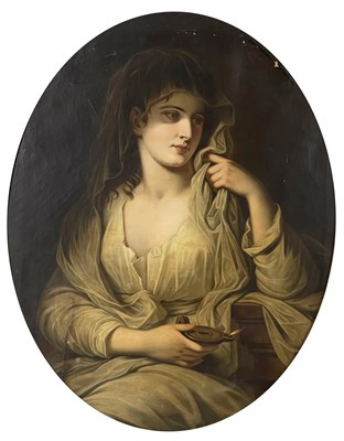 Lot 462 - After Anjelica Kauffmann, Portrait of a woman...