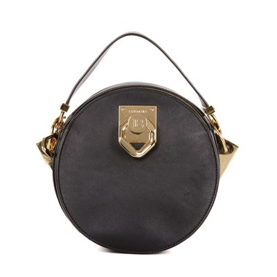 Lot 284 - Balmain, a black leather Twist handbag,...