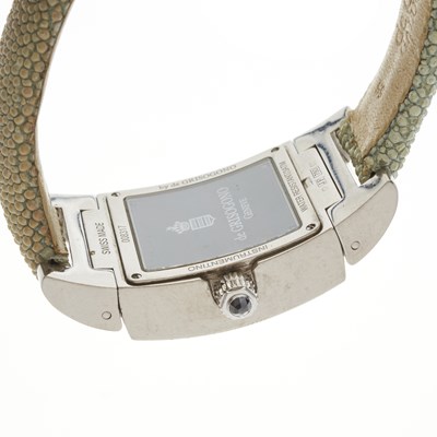 Lot 270 - de Grisogono, an 18ct gold diamond Instrumentino wrist watch