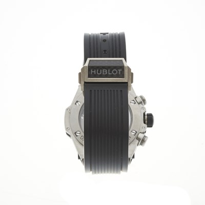 Lot 278 - Hublot, a titanium Big Bang Unico chronograph wrist watch