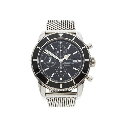 Lot 269 - Breitling, a SuperOcean Heritage chronograph bracelet watch
