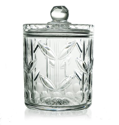 Lot 419 - Ludwig Kny for Stuart, an Art Deco cut glass...