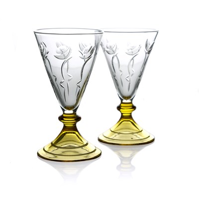 Lot 727 - Ludwig Kny for Stuart, a pair of Art Deco...