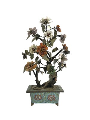 Lot 597 - A large Chinese 'Bonsai' tree, Qing Dynasty,...