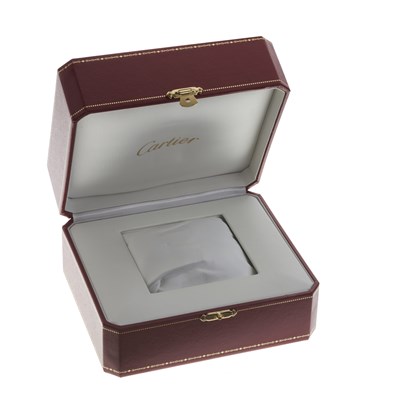 Lot 271 - Cartier, an 18ct gold Tank Americaine chronograph wrist watch
