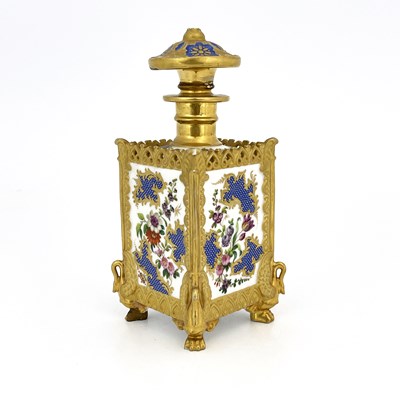 Lot 793 - Jacob Petit, a Paris porcelain scent bottle,...