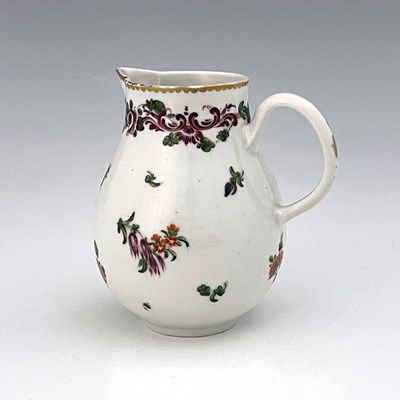 Lot 994 - A Richard Champion, Bristol porcelain jug,...