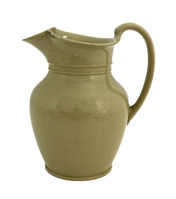 Lot 987 - A Wedgwood drabware jug, circa 1800,...