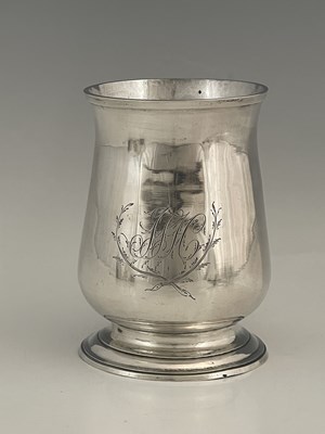 Lot 437 - Hester Bateman. A George III silver mug, of...