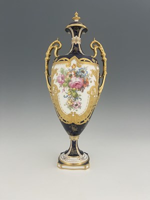 Lot 946 - Albert Gregory for Royal Crown Derby, a twin...