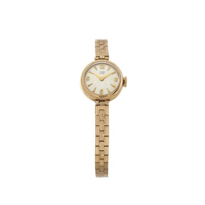 Lot 236 - Tudor, a 9ct gold Royal bracelet watch