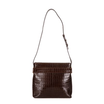 Lot 443 - Salvatore Ferragamo, an embossed leather...