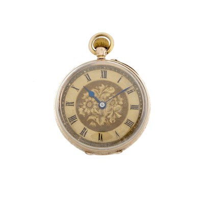 Lot 213 - C. Robert & Cie, an Edwardian 12ct gold open face pocket watch