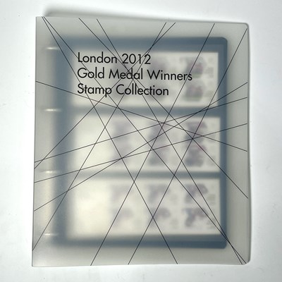 Lot 328 - A London 2012 Team GB Gold Medal winners stamp...