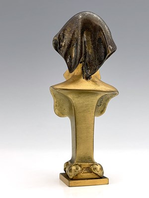 Lot 183 - Alexandre Caron, an Art Nouveau gilt bronze...