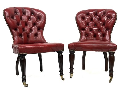 Lot 515 - A pair of Victorian design gentleman's library...