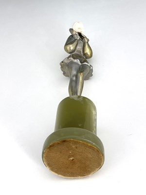 Lot 191 - Josef Lorenzl, an Art Deco silvered bronze and...