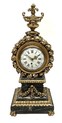 Lot 548 - A large European bracket clock, 19th Century,...