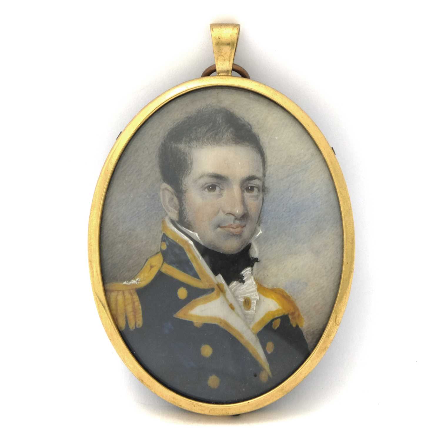 Lot 204 - A 19th century portrait miniature, circa 1810,...