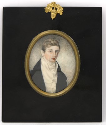 Lot 216 - An early 19th century portrait miniature...