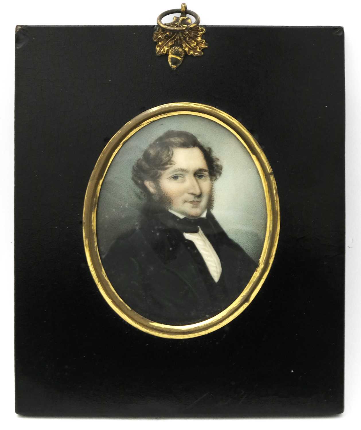 Lot 209 - A portrait miniature painted in circa. 1840 to...