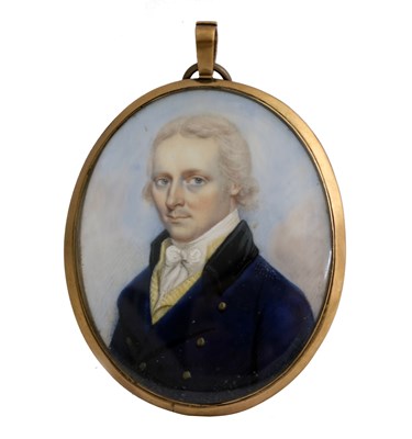Lot 230 - A portrait miniature painted circa. 1800 to...