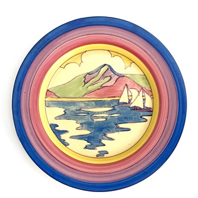 Lot 888 - Clarice Cliff for Newport Pottery, a Gibraltar...