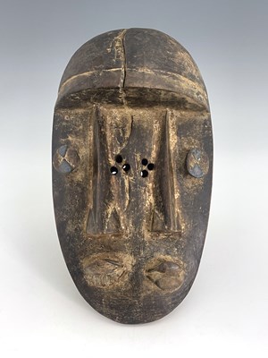 Lot 281 - Tribal Interest, Grebo Tribe, a 'Kru' mask,...