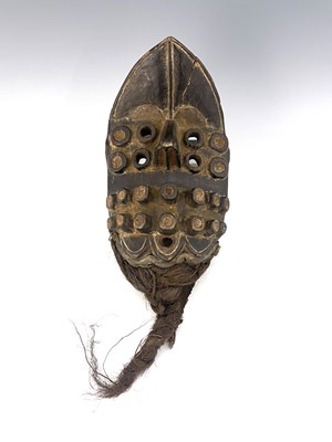 Lot 287 - Tribal Interest, Grebo Tribe, a 'Kru' mask,...
