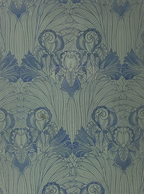 Lot 383 - Dora Bard, Arts and Crafts wallpaper design,...