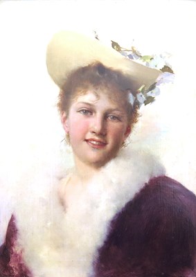 Lot 423 - Gustave Jean Jacquet (French, 1846-1909), The...