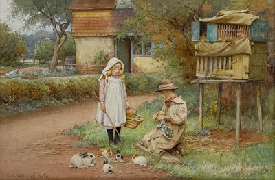 Lot 432 - Charles Edward Wilson (British, 1854-1941),...