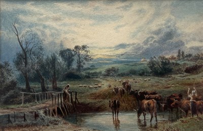 Lot 439 - Myles Birket Foster R.W.S. (British,...