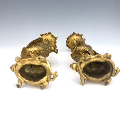 Lot 246 - A pair of George IV gilt bronze ormolu figural...