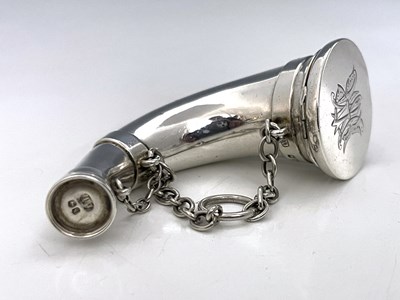 Lot 37 - A Victorian silver novelty combination...