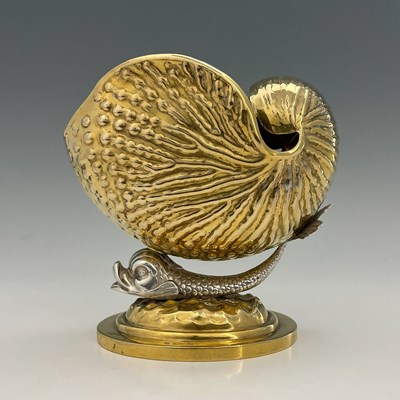 Lot 104 - A late Victorian silver and parcel-gilt...