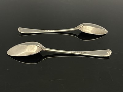 Lot 116 - A pair of Victorian silver Admiralty pattern...