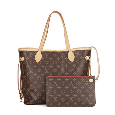 Lot 393 - Louis Vuitton, a monogram Neverfull MM handbag...