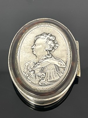 Lot 215 - Jean Obrisset, a Queen Anne silver and...