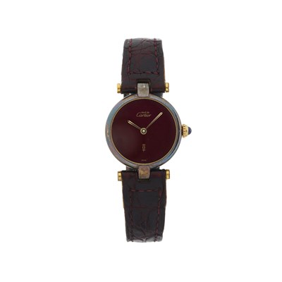 Lot 234 - Cartier, a Must de Cartier Vendome wrist watch
