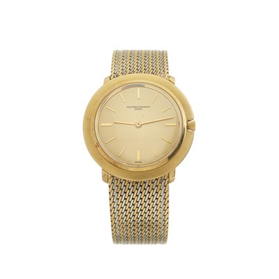 Lot 247 - Vacheron Constantin, an 18ct gold Ultra Thin bracelet watch