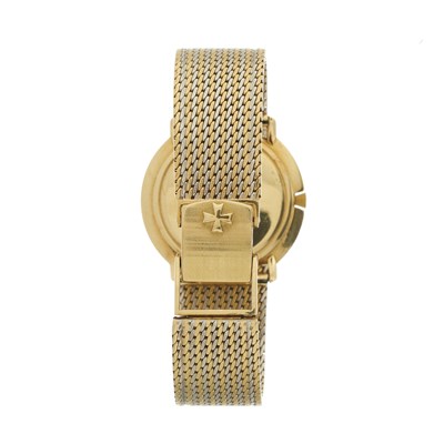 Lot 247 - Vacheron Constantin, an 18ct gold Ultra Thin bracelet watch